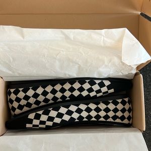 Vivaia checkered flats- new in box